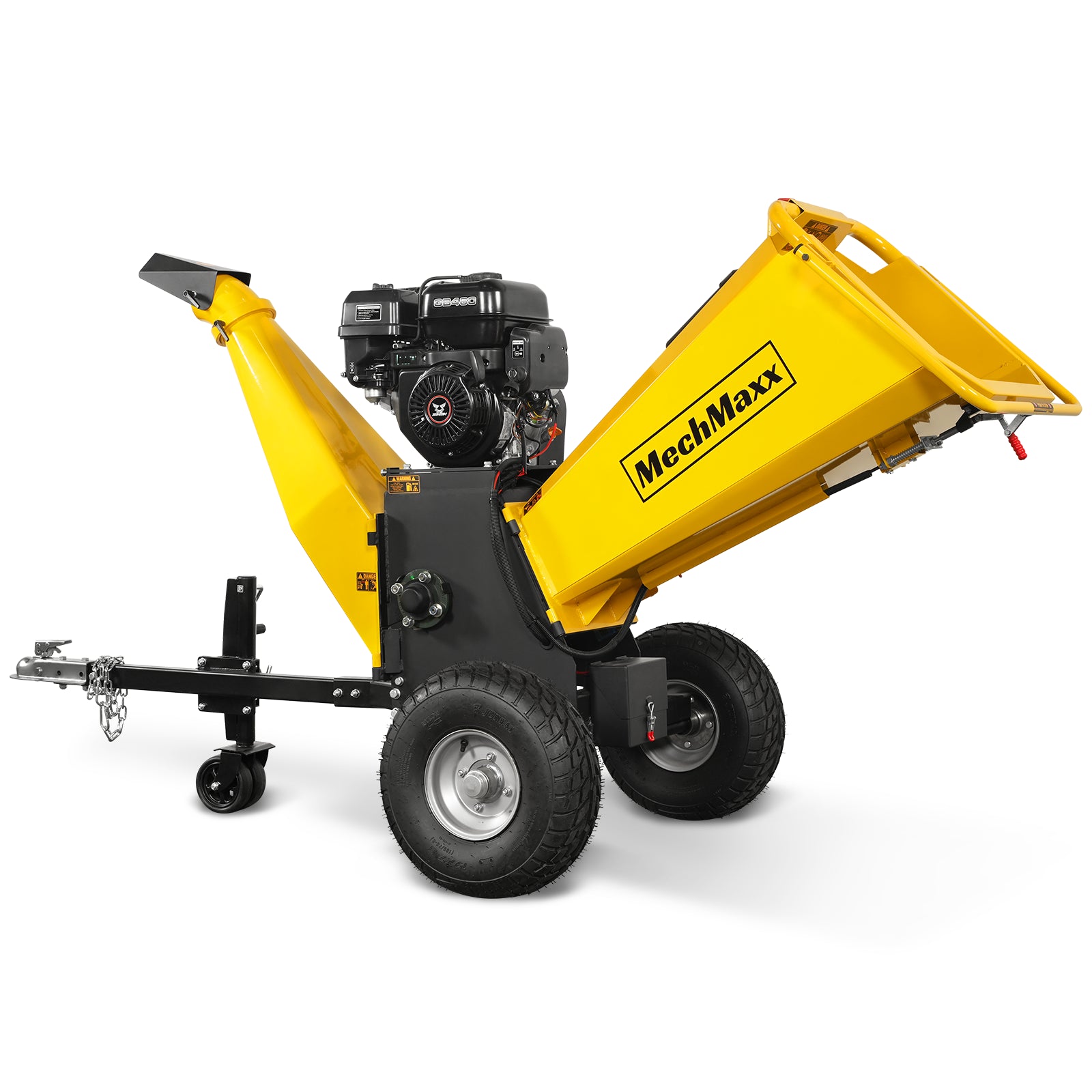 6 inch E-start ZONSEN 459cc 15hp Gasoline Engine Powered Drum Wood Chi