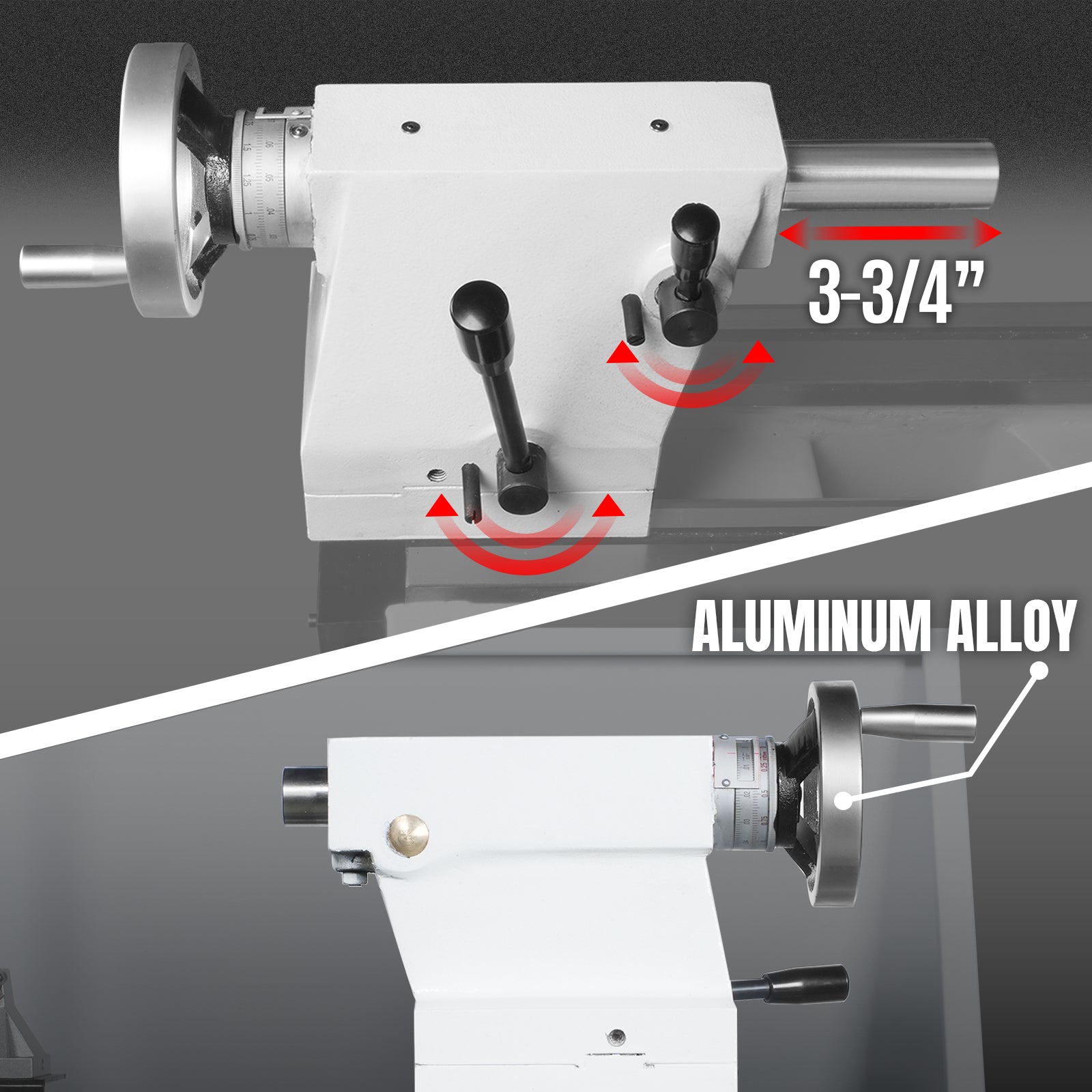 Industrial Metal Lathe Machine with DRO 14' x 40'' High Precision 84-1850 RPM Variable Speed Metal Working Machine 2HP Small Lathe with Stand