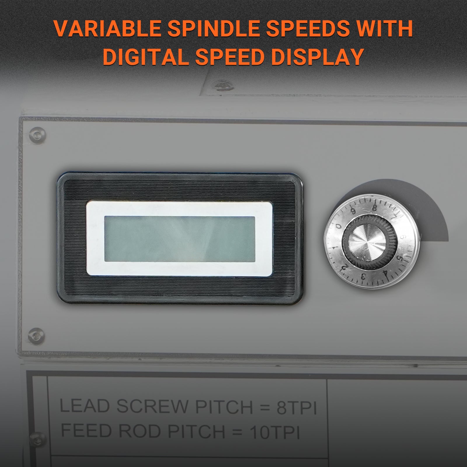 14" x 40" Industrial Metal Lathe Machine with Variable Speed DRO Gunsmith Gearhead Precision Turning Drilling Belt Drive