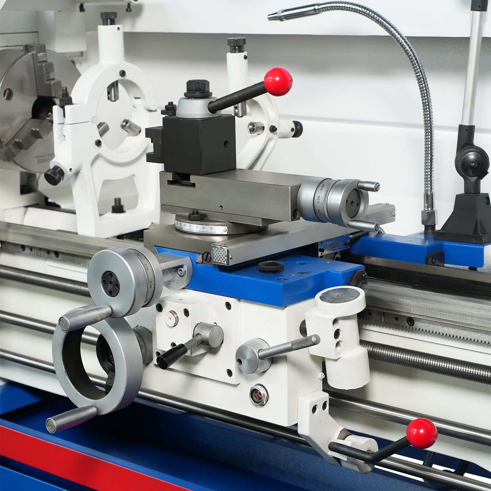 14" x 40" Industrial Metal Lathe Machine with Variable Speed DRO Gunsmith Gearhead Precision Turning Drilling Belt Drive