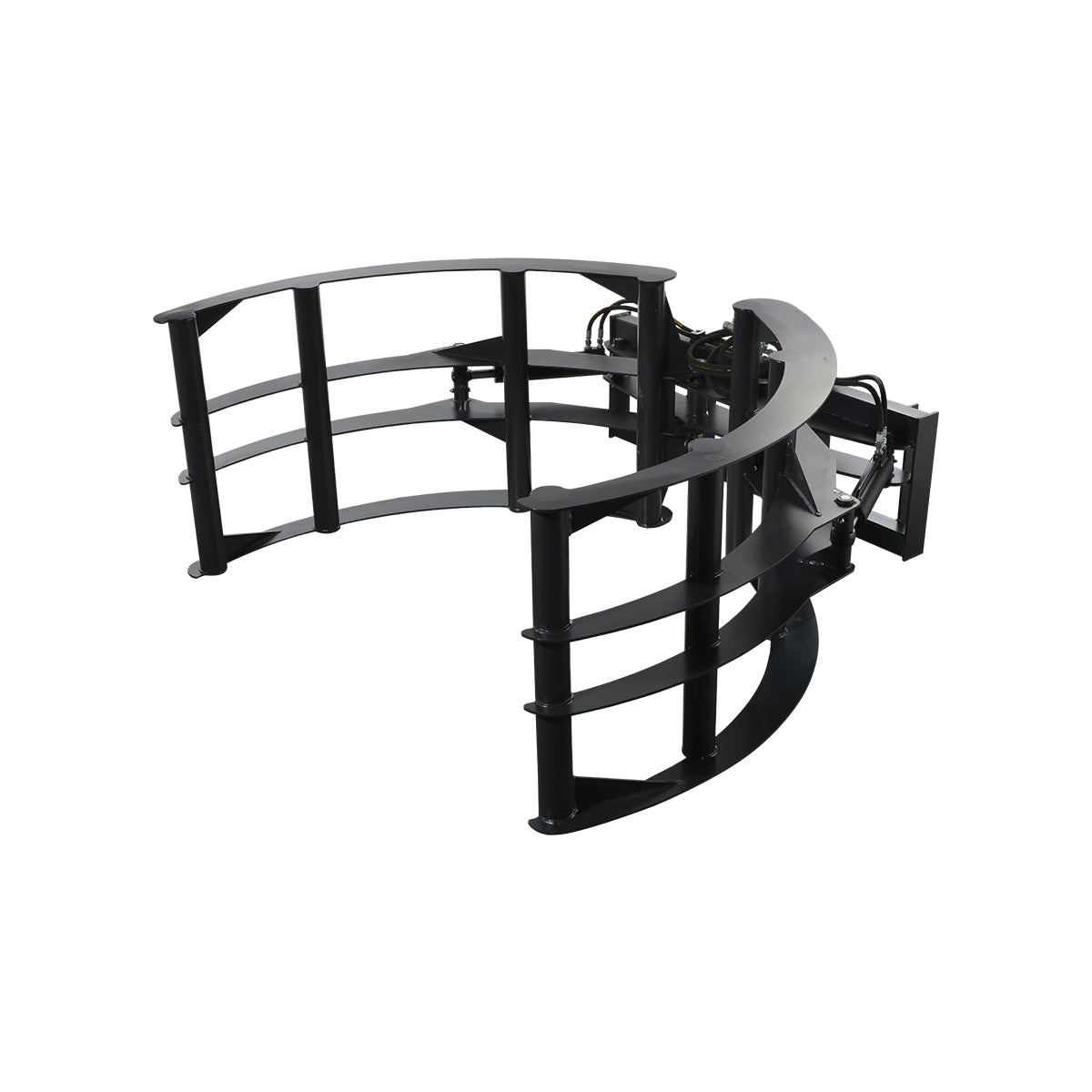 2800lbs Skid Steer Bale Grapple Grab Attachment , HBG88