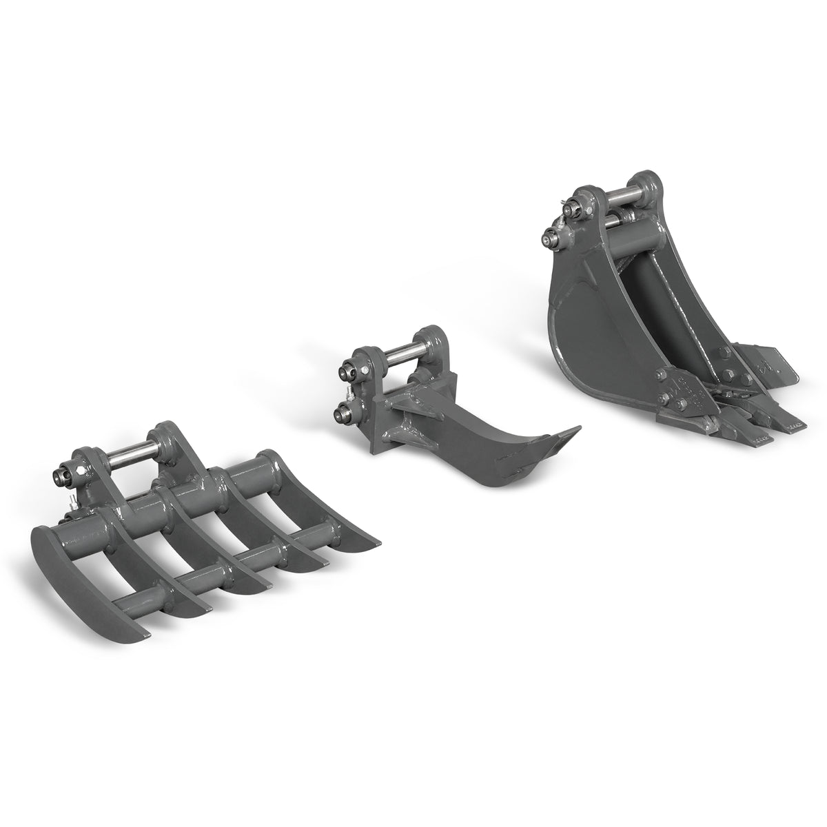 Attachment Set for Mini Compact Excavator MEC17 (SKU: 150533; 150534)