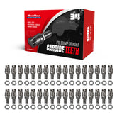 ( 1 Pack / 34 Pcs ) Teeth and Nut for Stump Grinder SG24; SG61; SG30PRO, (SKU: 150151, 150151G;150501;150181)