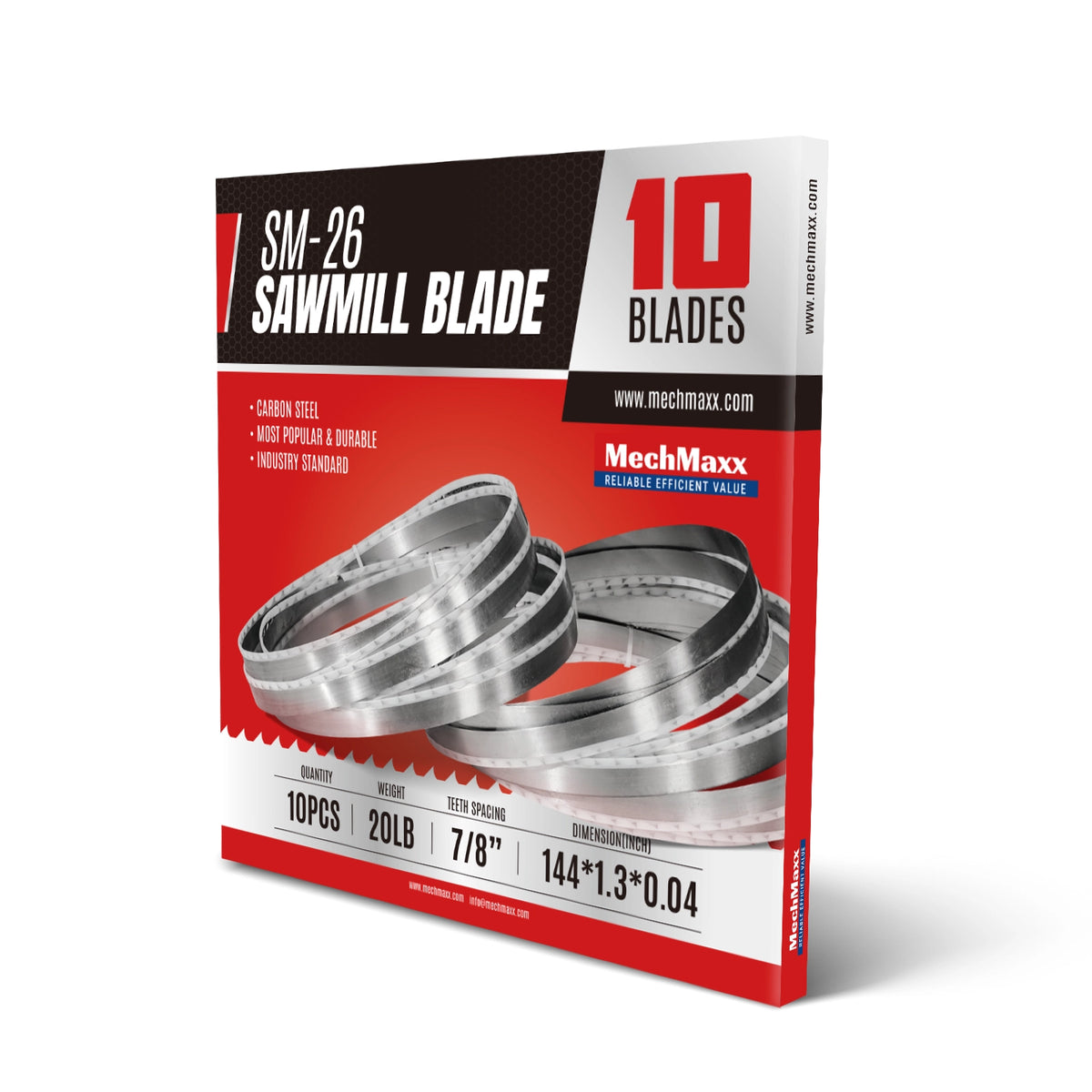 ( 1 Pack / 10 Blades ) SM-26 Sawmill Blade (SKU: 150166; 150166D6)