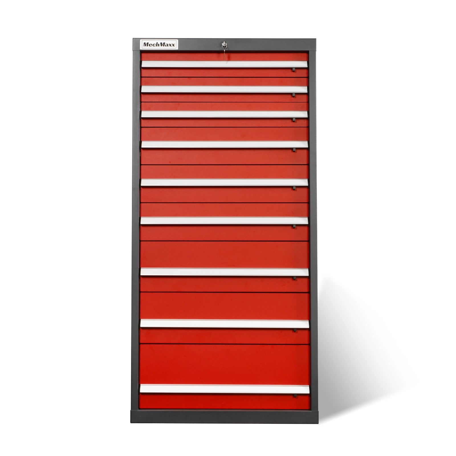 Heavy Duty Modular Drawer Cabinet – 9 Drawer Tool Storage Organizer, Steel Construction, 59" H x 28.5" W x 22.5" D