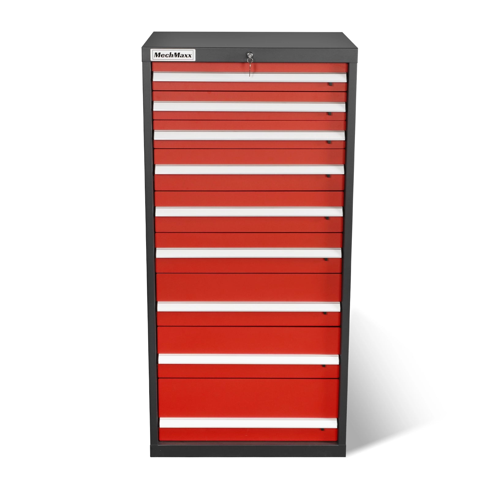 Heavy Duty Modular Drawer Cabinet – 9 Drawer Tool Storage Organizer, Steel Construction, 59" H x 28.5" W x 22.5" D