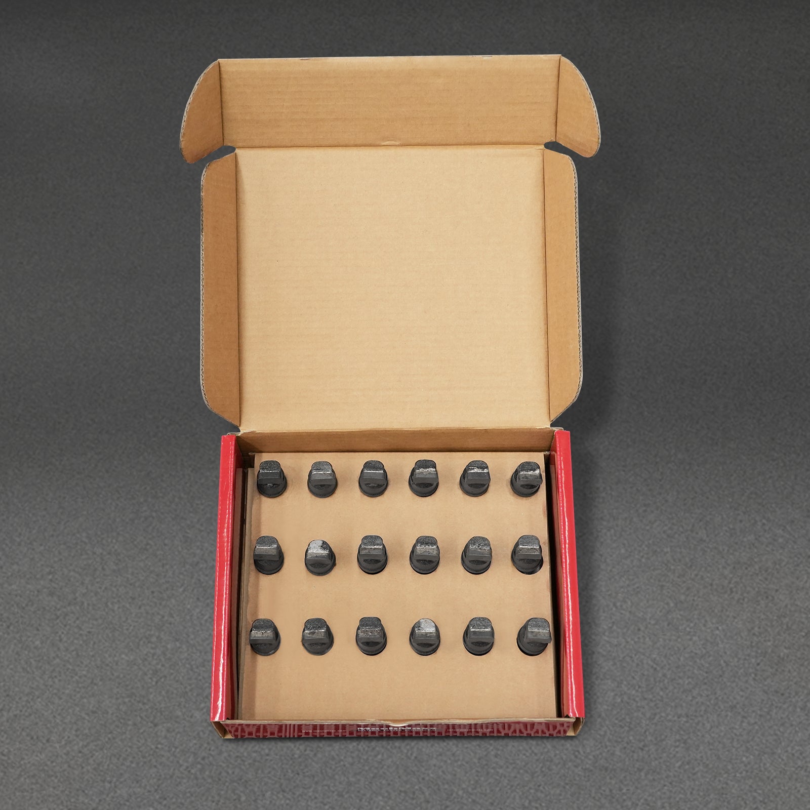 ( 1 Pack / 18 Pcs ) Teeth and Nut for Stump Grinder SG24; SG61; SG30PRO, 1 Pack 18 teeth (SKU: 150151;150151G;150501;150181)