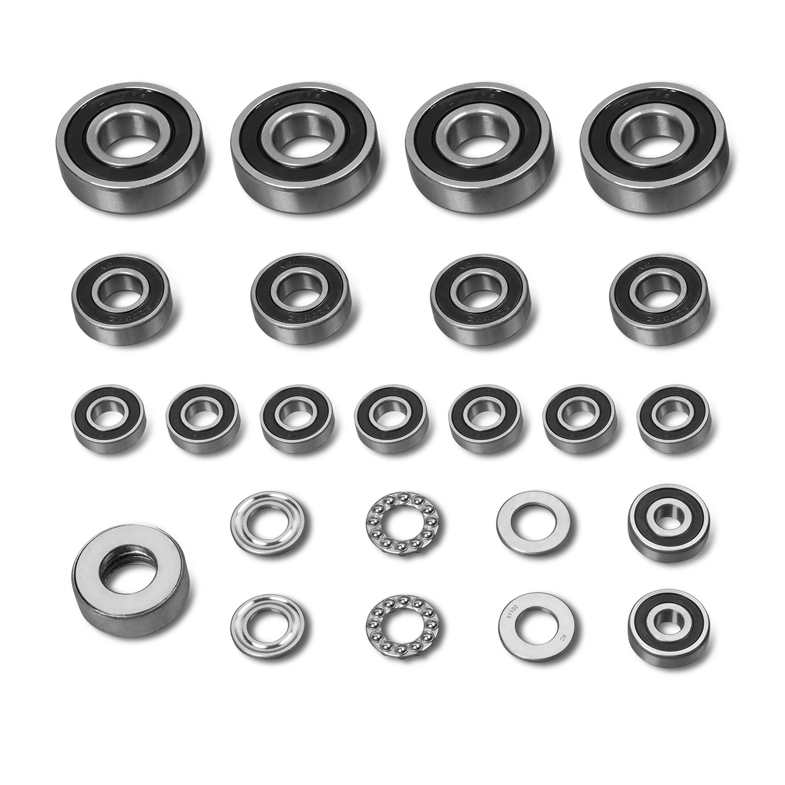 ( 1 Pack / 21 Pcs )Bandwheel Bearings for 32" Portable Sawmill, SM-32 (SKU: 150167; 150167K4; 150167D6; 150167K6; 150167H6)