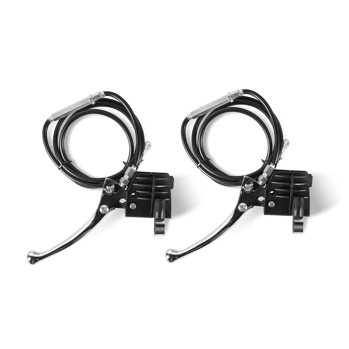 2 Pcs Steering Handles & 2 Pcs Steering Cables for Walk Behind Flail Mower (for SKU: 201028,201029)