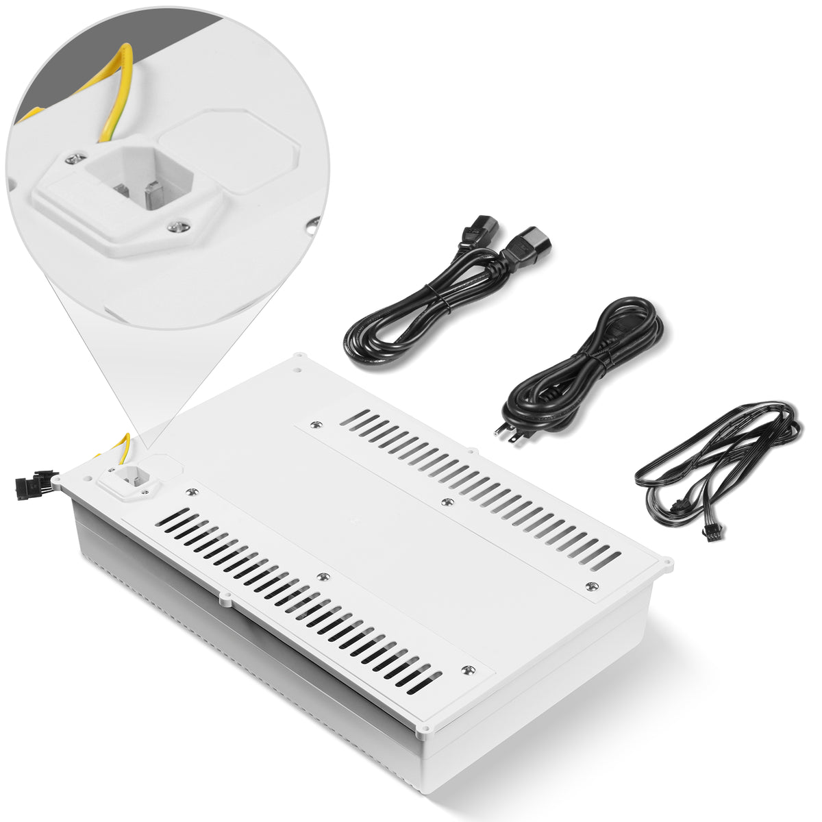 ( 1 Pack / 1 Pcs ) Main Dehumidifier for 1-10% RH Dry Cabinet 210L, White (for SKU:203013W)