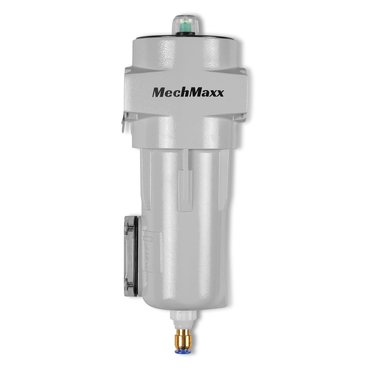 53 CFM Compressed Air Oil-Water Separator Precision Filter,1μm,Oil Content 1ppm, With Auto Drain, Pressure Indicator