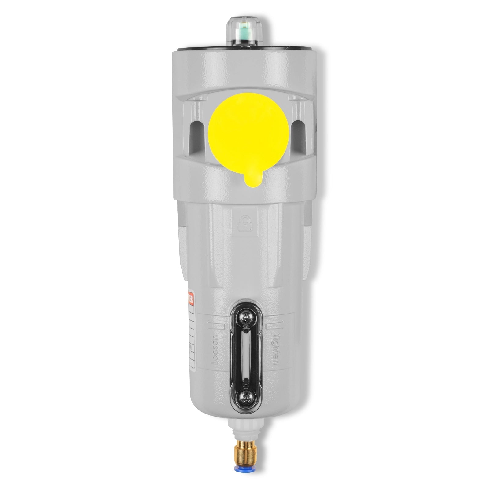 53 CFM Compressed Air Oil-Water Separator Precision Filter,0.01μm,Oil Content 0.01ppm, With Auto Drain, Pressure Indicator