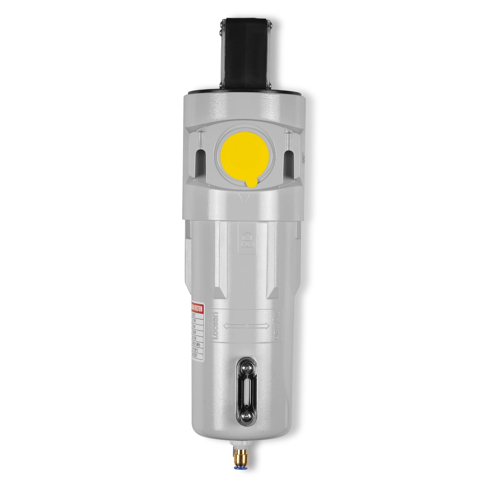 99 CFM Compressed Air Oil-Water Separator Precision Filter,0.01μm,Oil Content 0.01ppm, With Auto Drain, Pressure Gauge