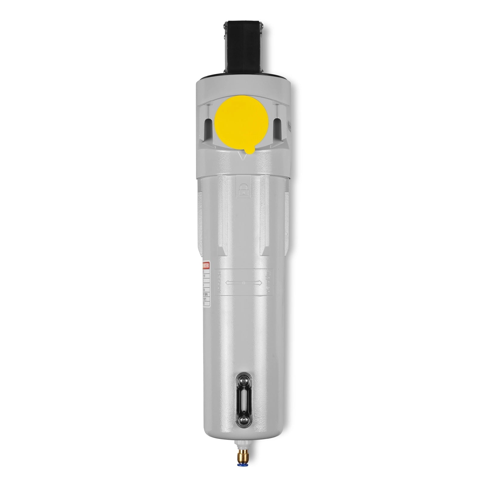 254 CFM Compressed Air Oil-Water Separator Precision Filter,1μm,Oil Content 1ppm, With Auto Drain, Pressure Gauge