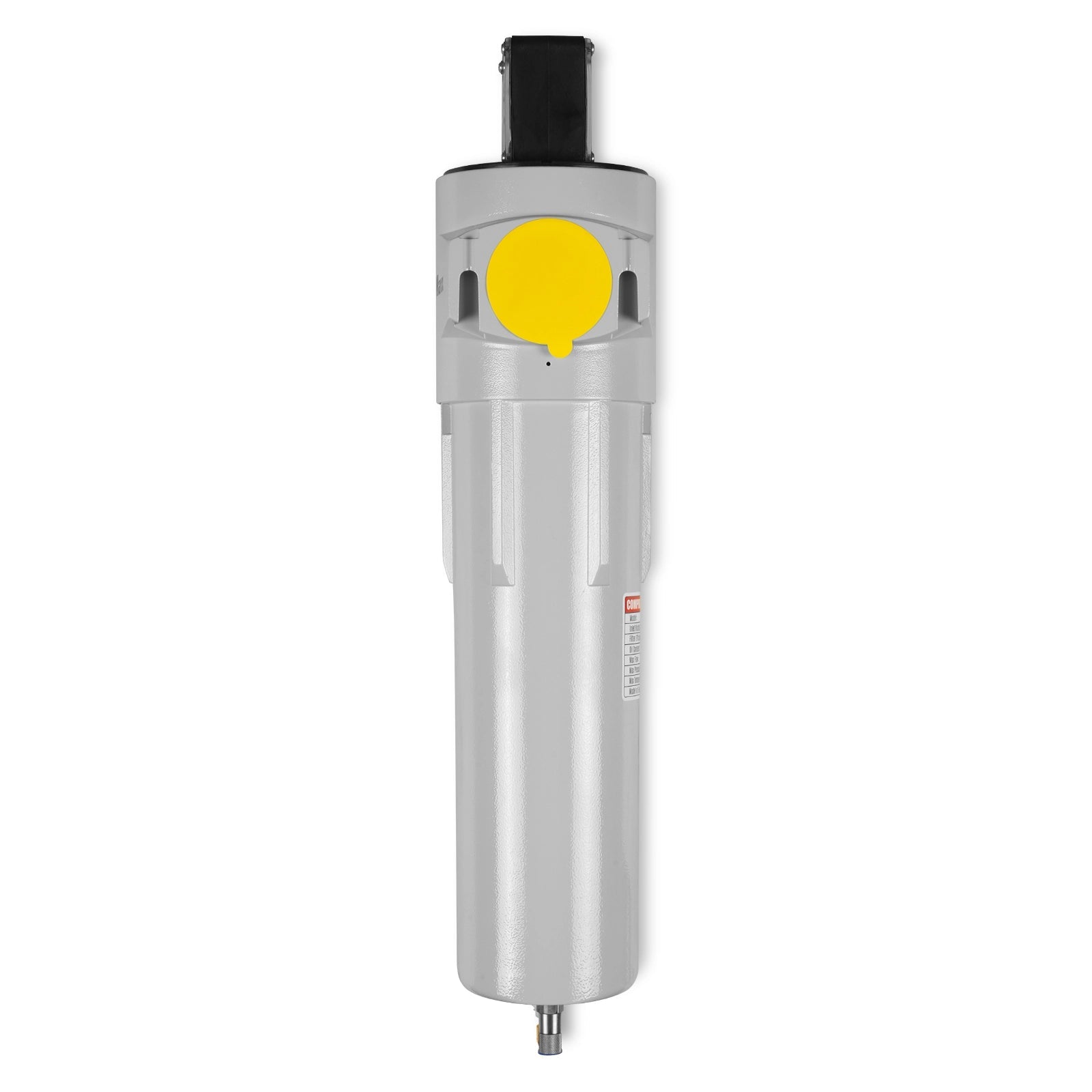 254 CFM Compressed Air Oil-Water Separator Precision Filter,1μm,Oil Content 1ppm, With Auto Drain, Pressure Gauge