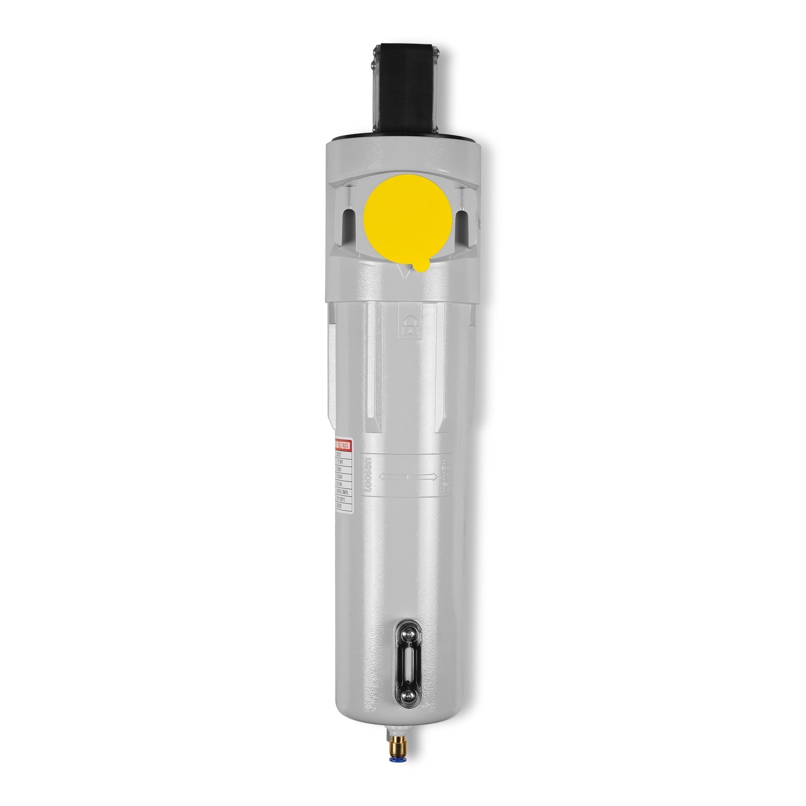 254 CFM Compressed Air Oil-Water Separator Precision Filter,0.01μm,Oil Content 0.01ppm, With Auto Drain, Pressure Gauge