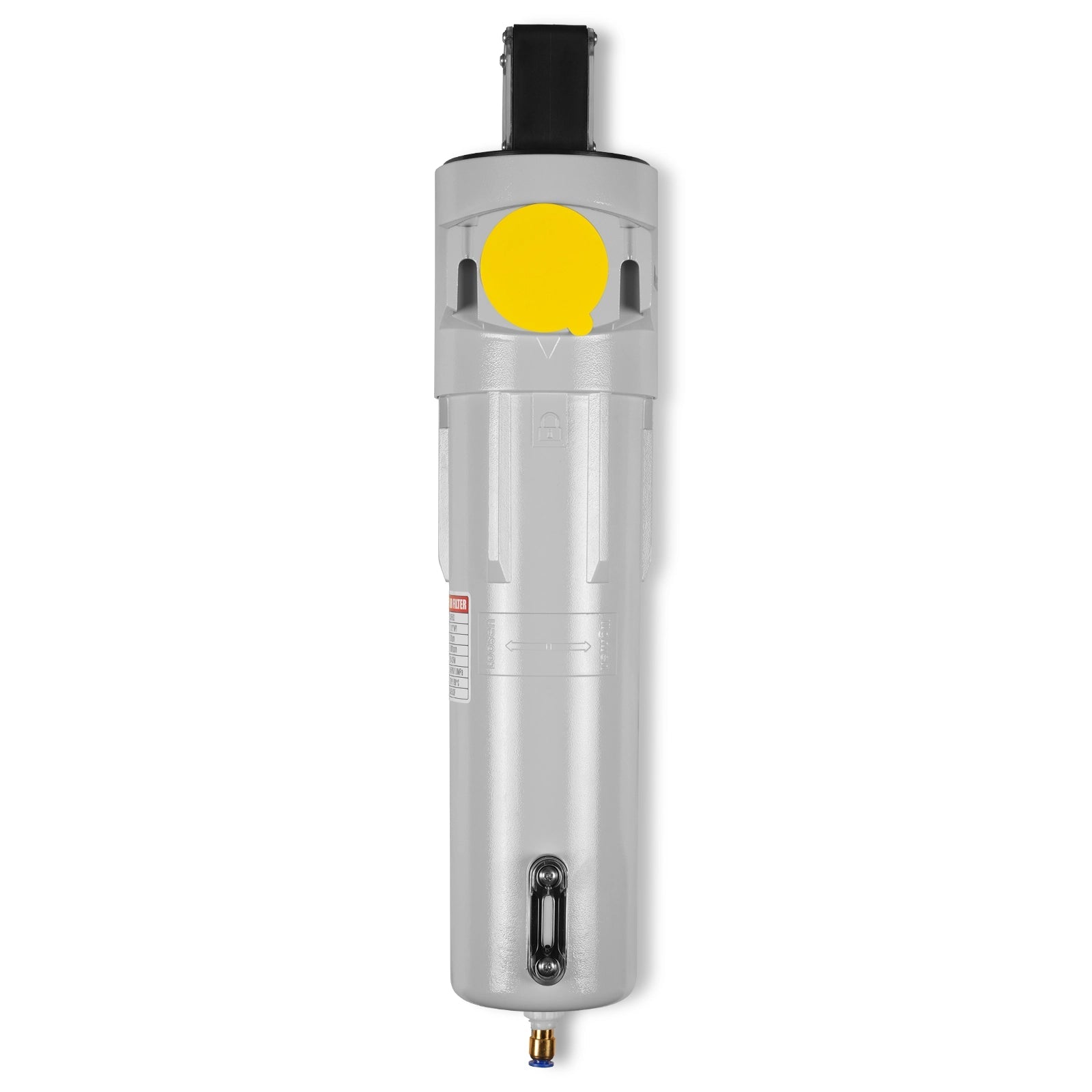 254 CFM Compressed Air Oil-Water Separator Precision Filter,0.01μm,Oil Content 0.001ppm, With Auto Drain, Pressure Gauge