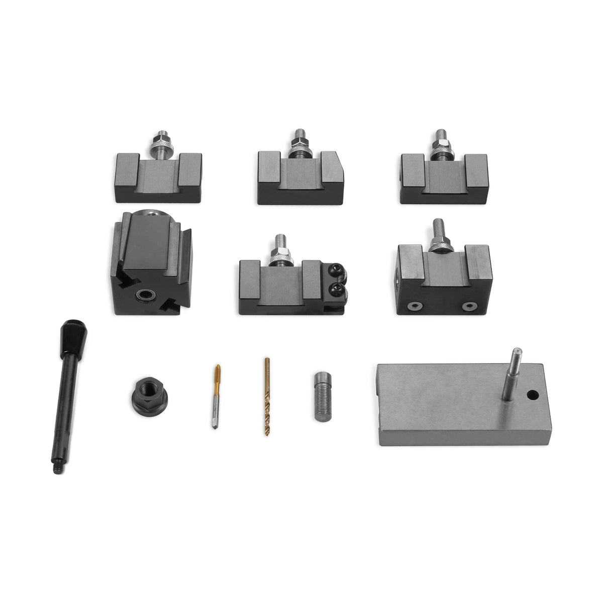 Wedge Quick Change Tool Posts and Holders 251-111 Size for Metal Lathe Machine 10'' x 30'' SKU:500005|Model: 1030V SKU:500006|Model: 1030VD SKU:500014|Model: 1022V SKU:500015|Model: 1022VD