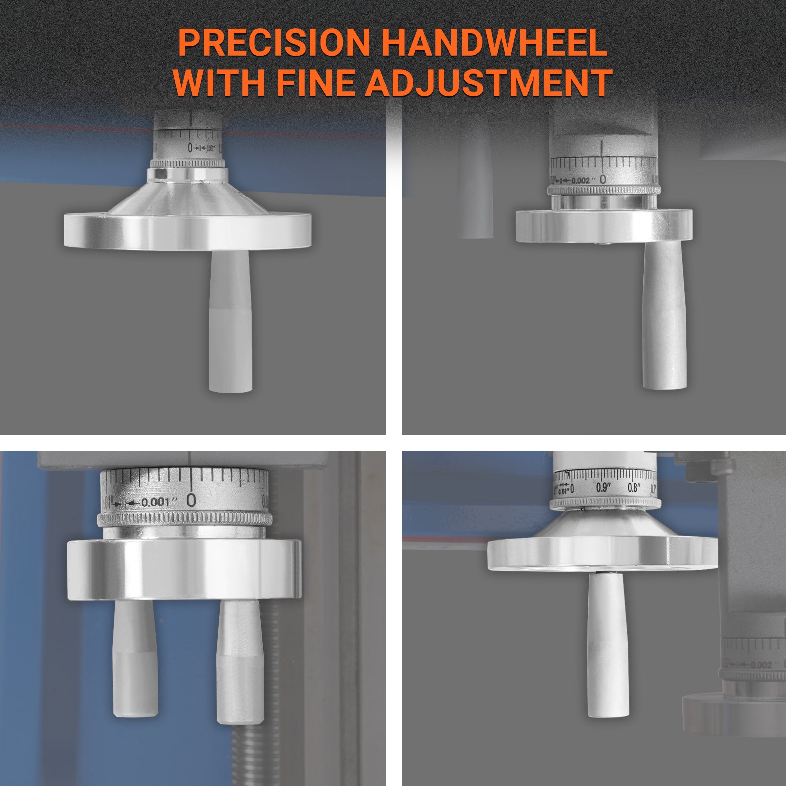 1.5‘’ Spindle Bore Metal Lathe Machine 8'' x 16'' High Precision Brushless Motor Mini 1.5HP Benchtop 0-2500 RPM Variable Speed Metal Working Machine 1.5‘’ Spindle Bore Small Lathe without Stand