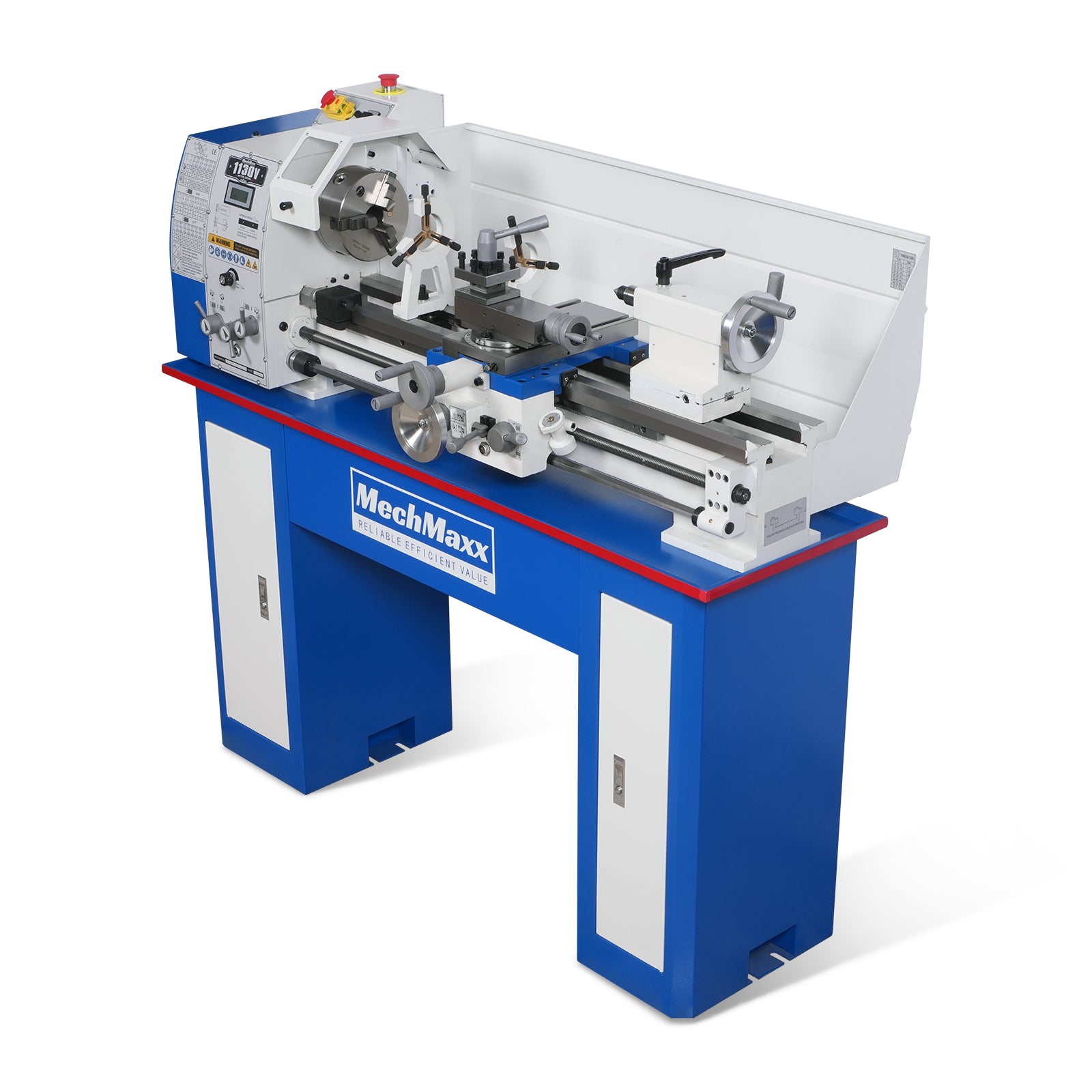 Metal Lathe Machine 11'' x 30'' High Precision Benchtop Brushless Motor 0-2000 RPM Variable Speed Metal Working Machine 2HP Small Lathe without Stand