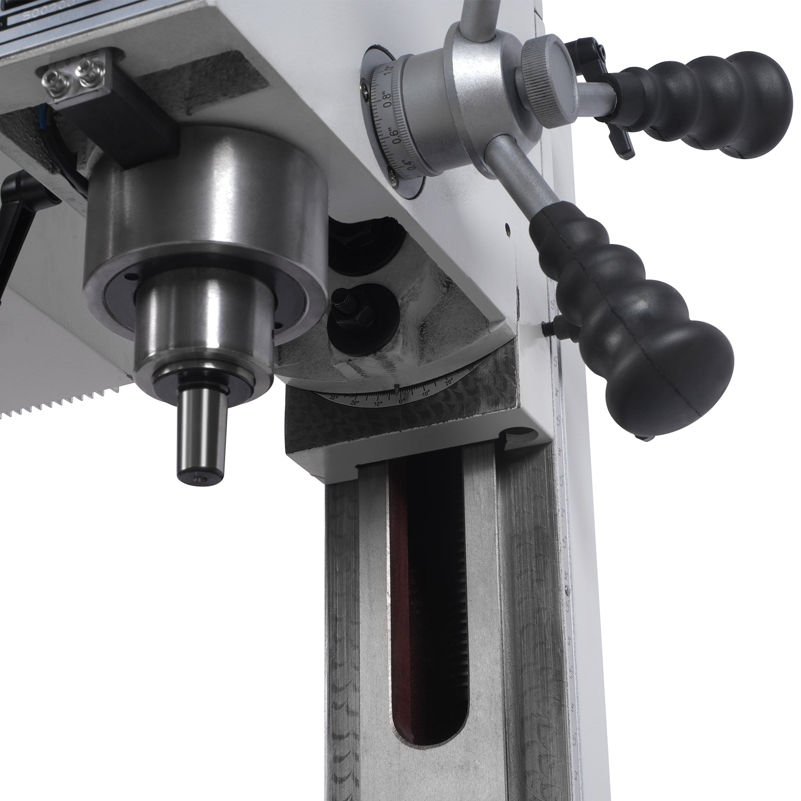 6"x20'' Benchtop Mill Drill Machine with DRO Brushless Motor, Variable Speed, R8 Spindle, 1 HP, 110V, Compact Milling Drilling Tool for Garage Shop, DIY Metalworking without Stand