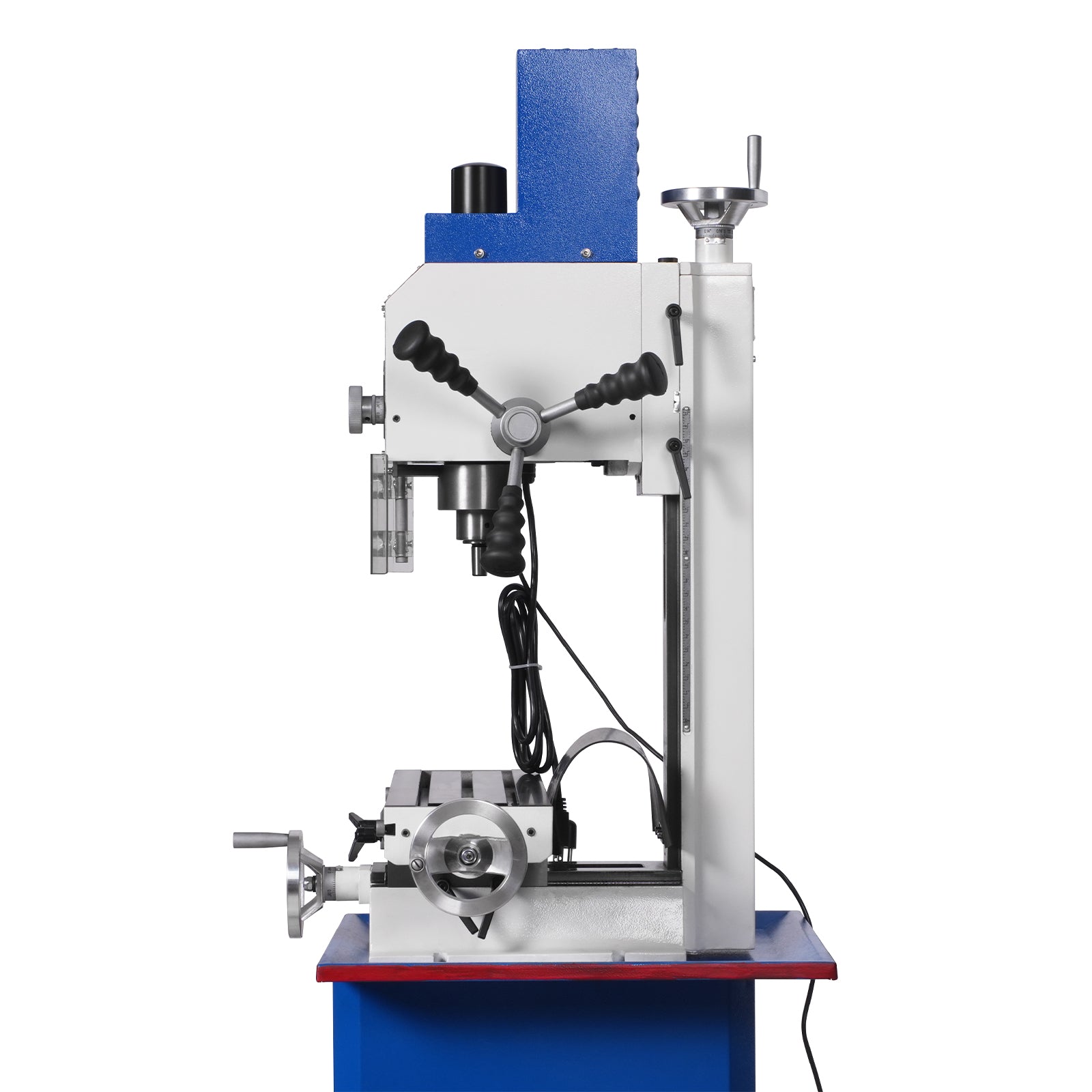 6"x20'' Benchtop Mill Drill Machine, Variable Speed, R8 Spindle, 1 HP, 110V, Brushless Motor Compact Milling Drilling Tool for Garage Shop, DIY Metalworking without Stand