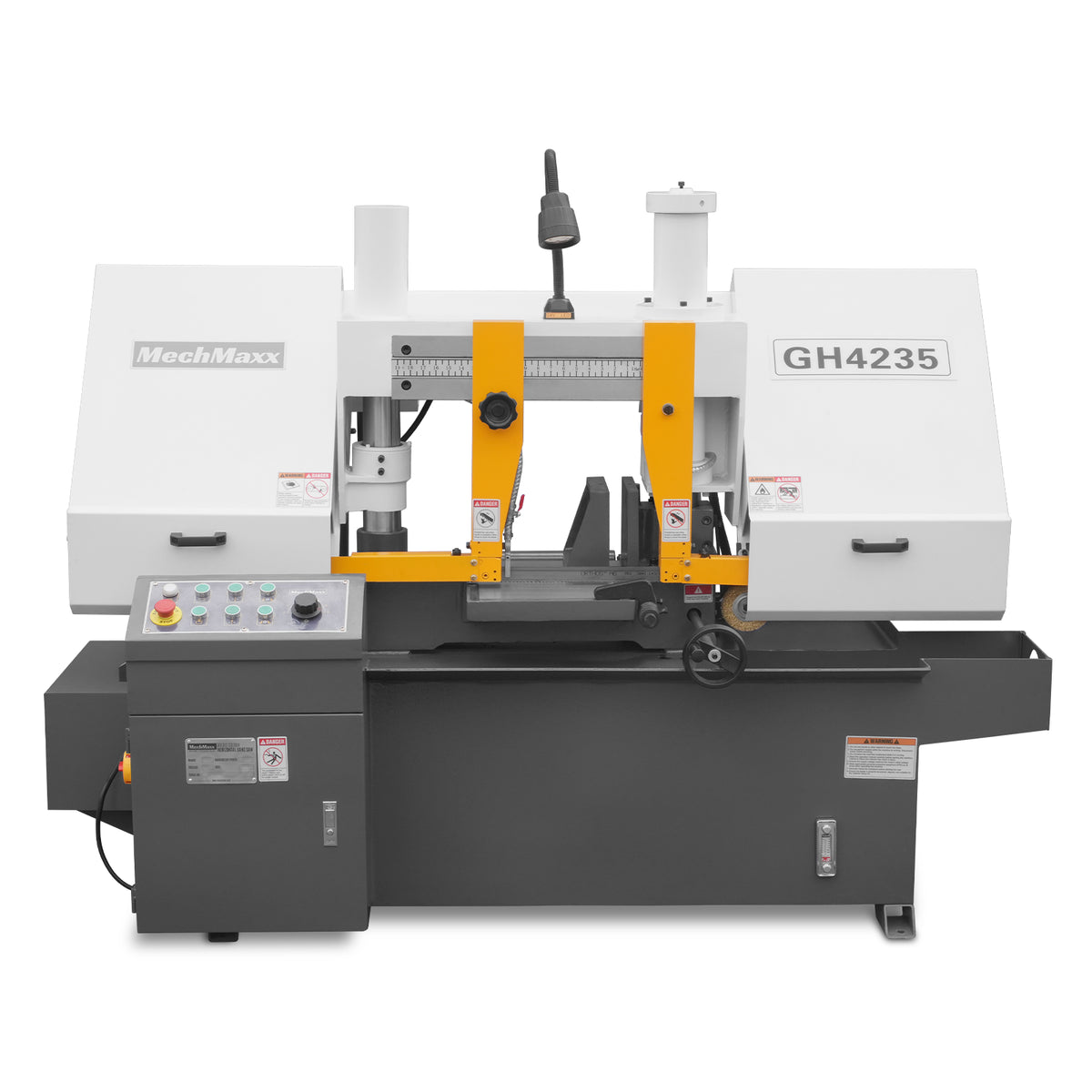 13" Double Column Horizontal Metal Cutting Band Saw | Hydraulic Feed | 3‑Speed | 2.2/2.8kW Industrial Metal Saw for Fabrication, Steel, Alloy, Carbon Steel GH4235