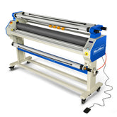 65" Wide Format Full-Auto Cold & Heat Assisted Laminator Machine with 4 Trimmers, Max Speed 40ft/min, 63" Max Width, 1.1" Max Thickness, Infrared Heating, Digital Control for Vinyl Graphics, Inkjet Prints, Posters 1700-B1