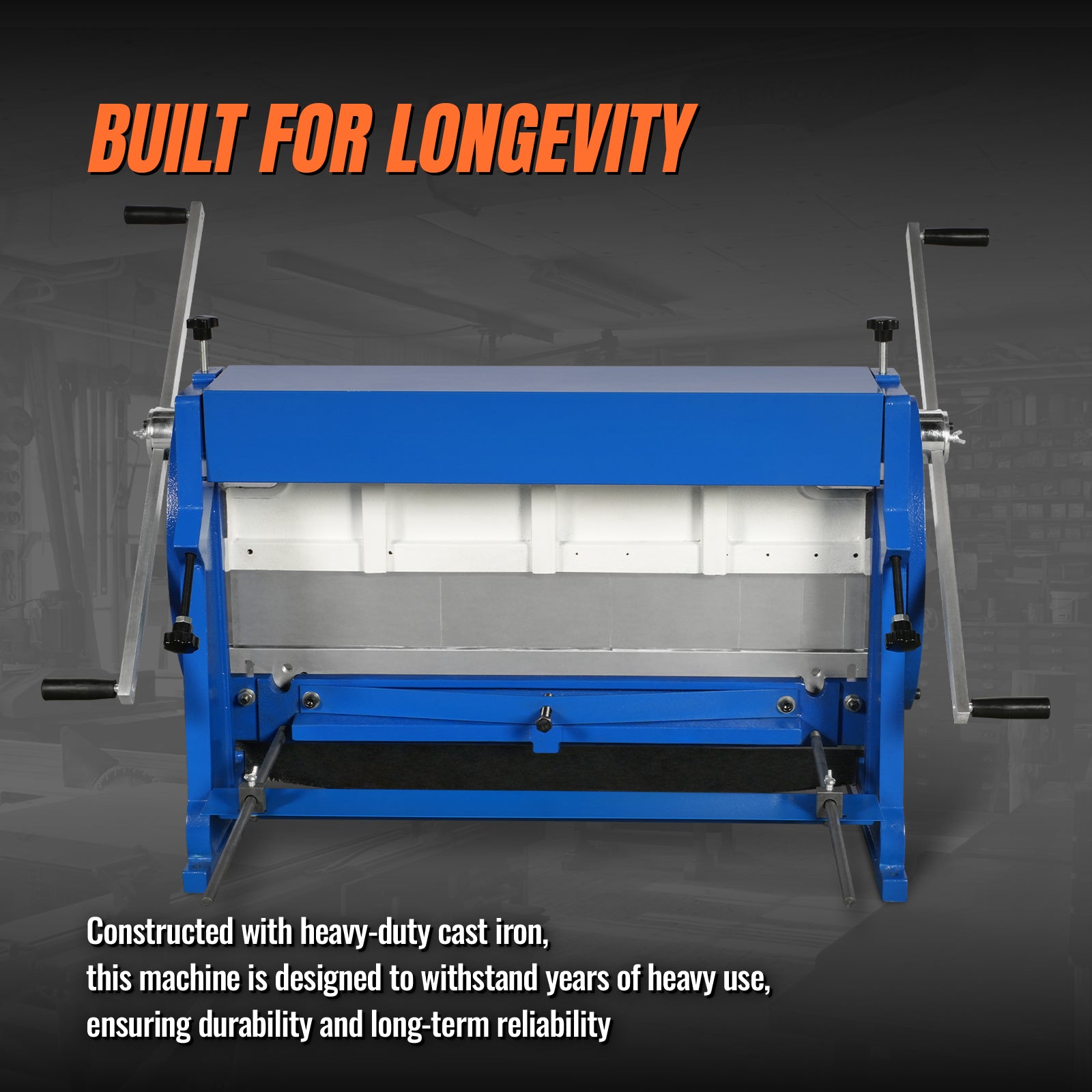 30-inch 3-in-1 Pan and Box Brake – Slip Roll, Shear, Bending Machine for Sheet Metal, 20 Gauge Mild Steel, Adjustable Fingers, Heavy Duty, Metalworking, Fabrication, Rolling, Bending