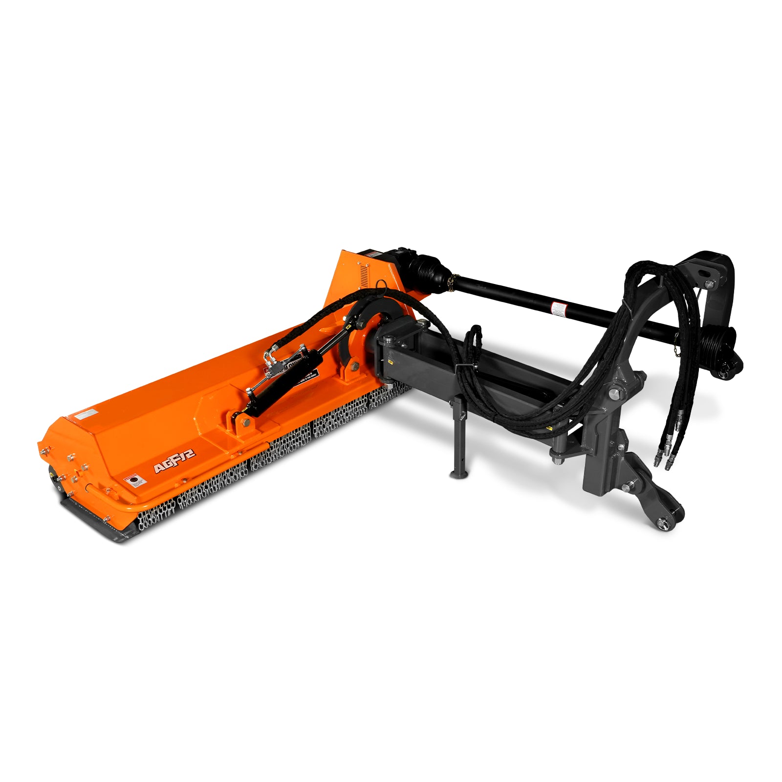 72" Heavy Duty 3Point Offset Ditch Bank Verge Flail Mower Italy CMR Gearbox, 70-110HP, PTO Driven, AGF72
