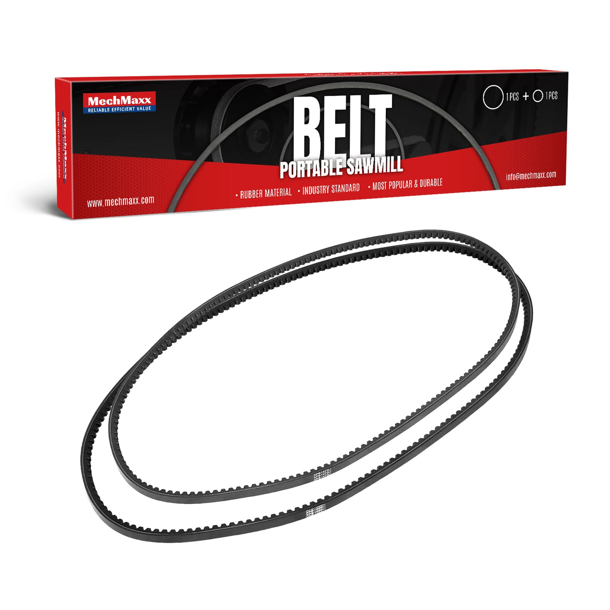 ( 1 Pack / 2 Pcs ) Belt for 26" Portable Sawmill, SM-26 (SKU: 150166)