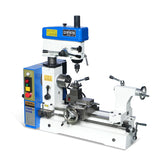 1 HP 16''x16'' Multi-Function Metal Lathe Milling Machine Head for Metalworking – Lathe, Drilling, and Milling Operations with Powerful Motor, Perfect for DIY, Workshops, and Professional Metalworking Projects without Stand