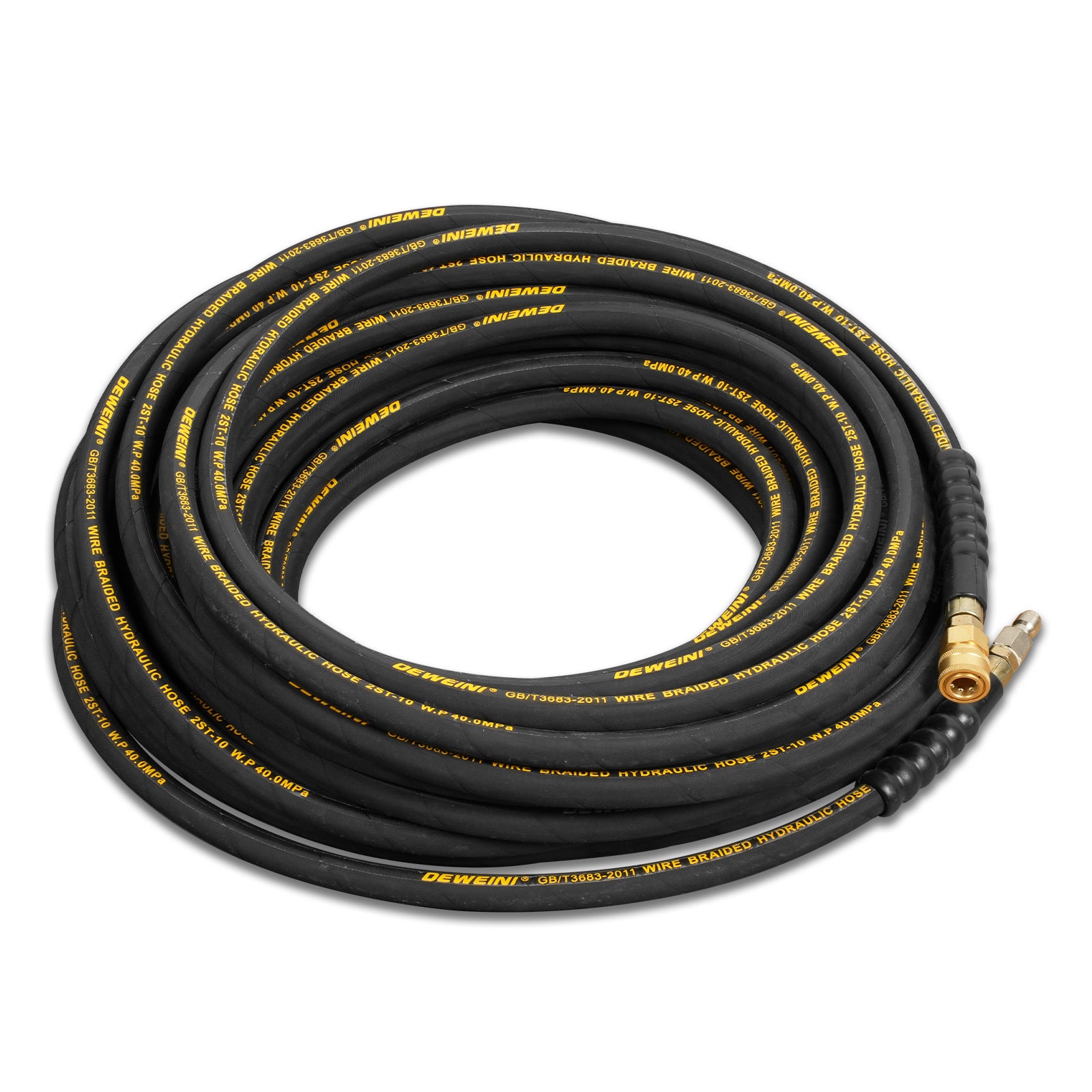 3/8" x 100' Hot Water High Pressure Hose (for SKU: 204002, 204003, 204004, 204006, 204007, 204008, 204010, 204011, 204012)