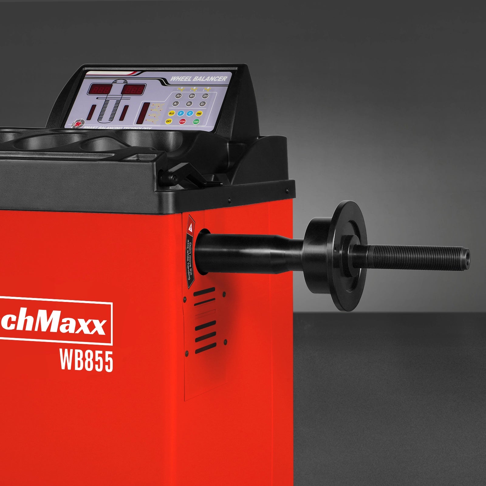 10-24" Rim Wheel Balancer Car Tire Balancing Machine 40 mm Shaft, WB855