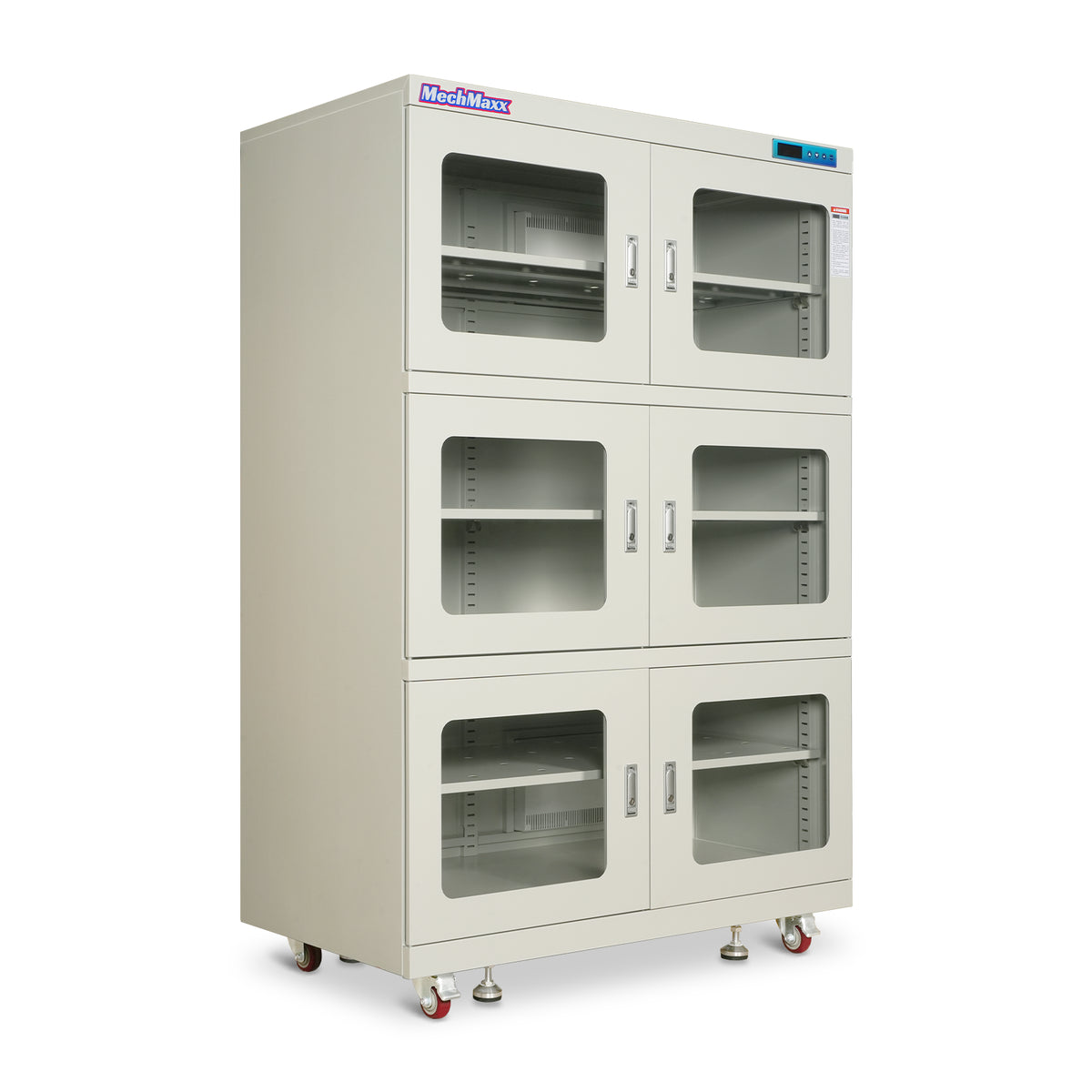 20-60% RH Electronic Dry Cabinet 1430L ESD Desiccator Cabinet Low Humidity Storage, White, EDC1430AW-6