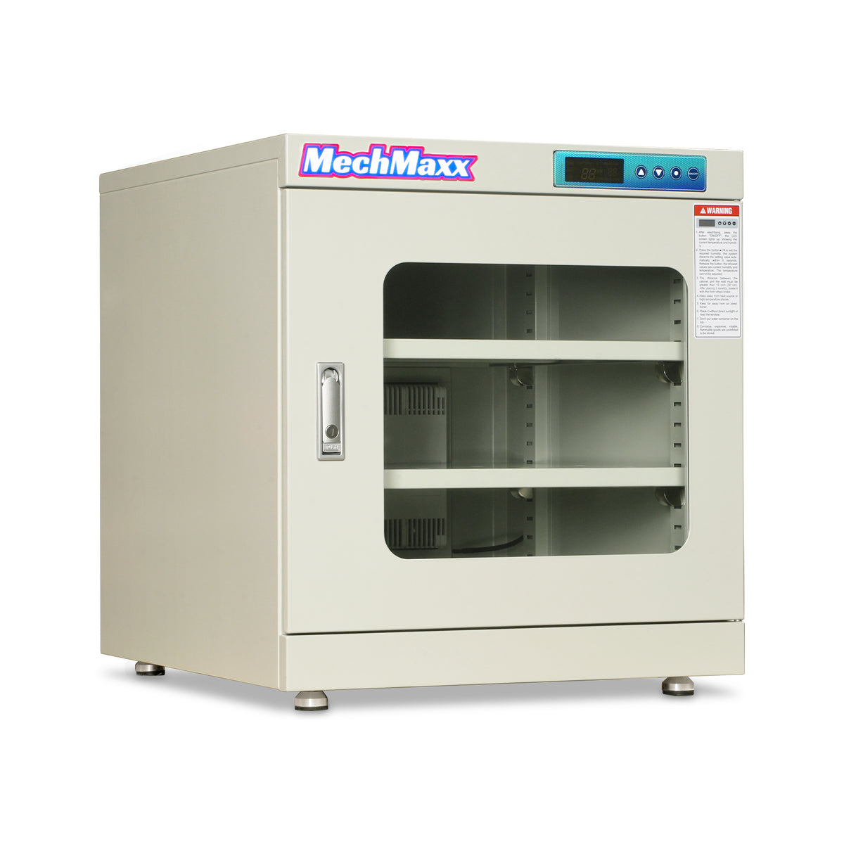 1-10% RH Electronic Dry Cabinet 210L ESD Desiccator Cabinet Ultra-Low Humidity Storage, White, EDC210CW