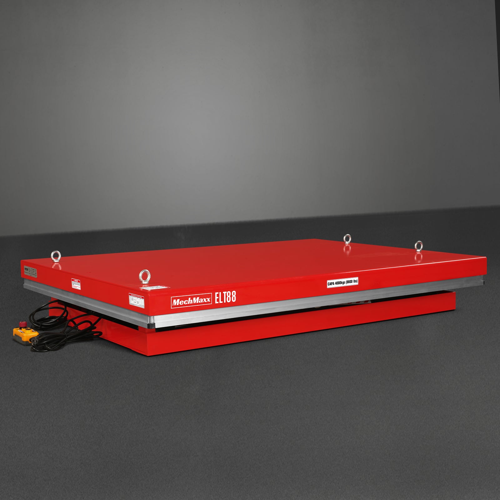 8800lbs Capacity Stationary Hydraulic Lift Table, 66.9” x 47.2” Platform, 43.3” Height, UL Certified Motor, ELT88