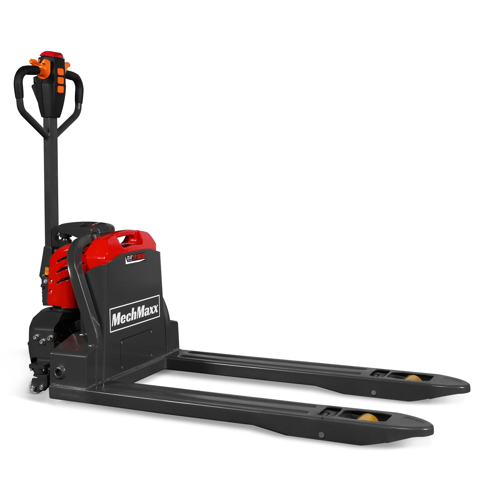 3300lbs Lithium-ion Electric Pallet Jack, 45"x27" Fork, 24V 40Ah Removable Battery, Walkie Type Truck, LPT33