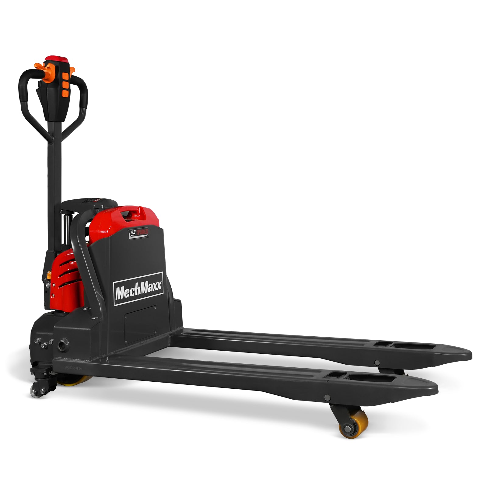 4400lbs Lithium-ion Electric Pallet Jack, 45"x27" Fork, 48V 30Ah Removable Battery, Walkie Type Truck, LPT44