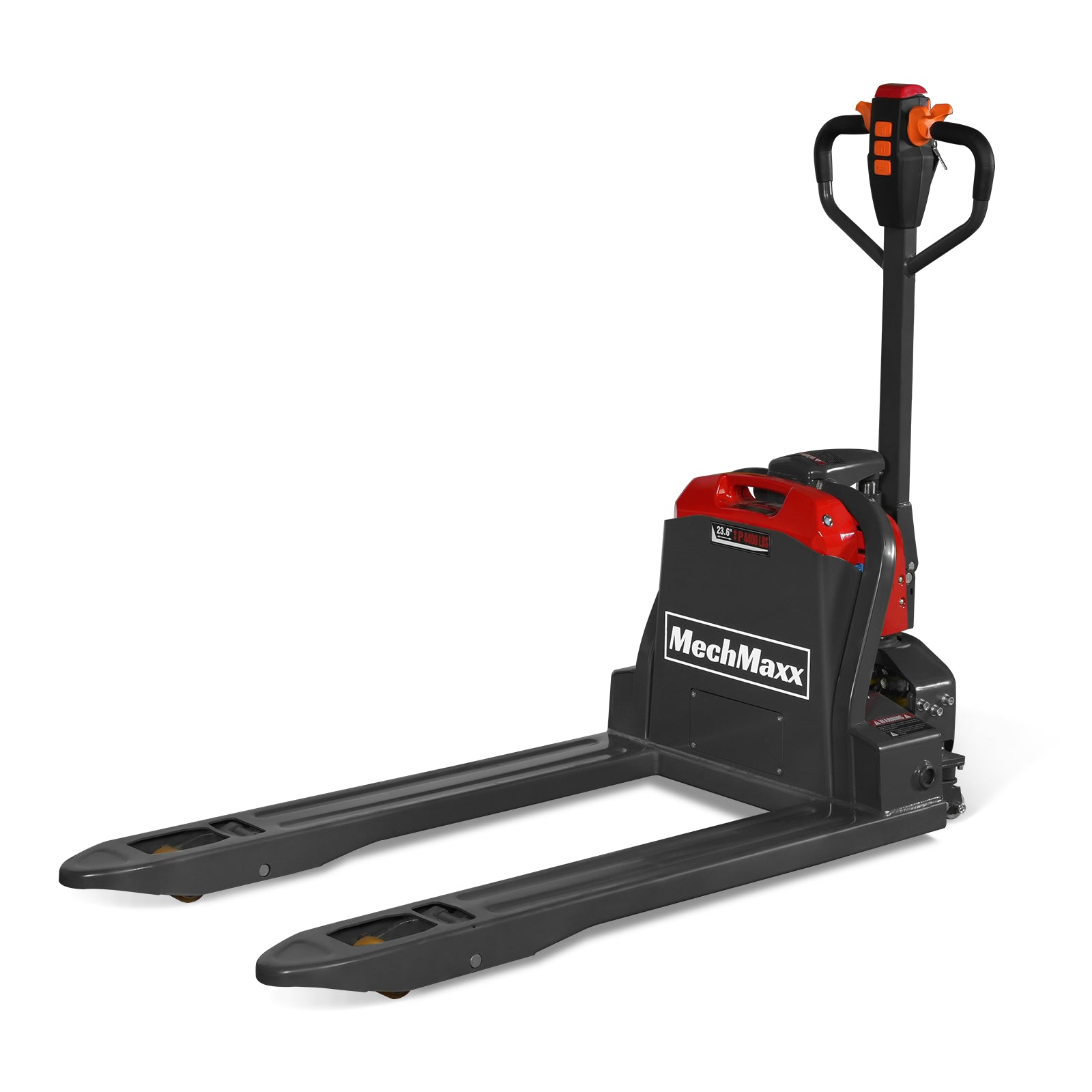 4400lbs Lithium-ion Electric Pallet Jack, 45"x27" Fork, 48V 30Ah Removable Battery, Walkie Type Truck, LPT44