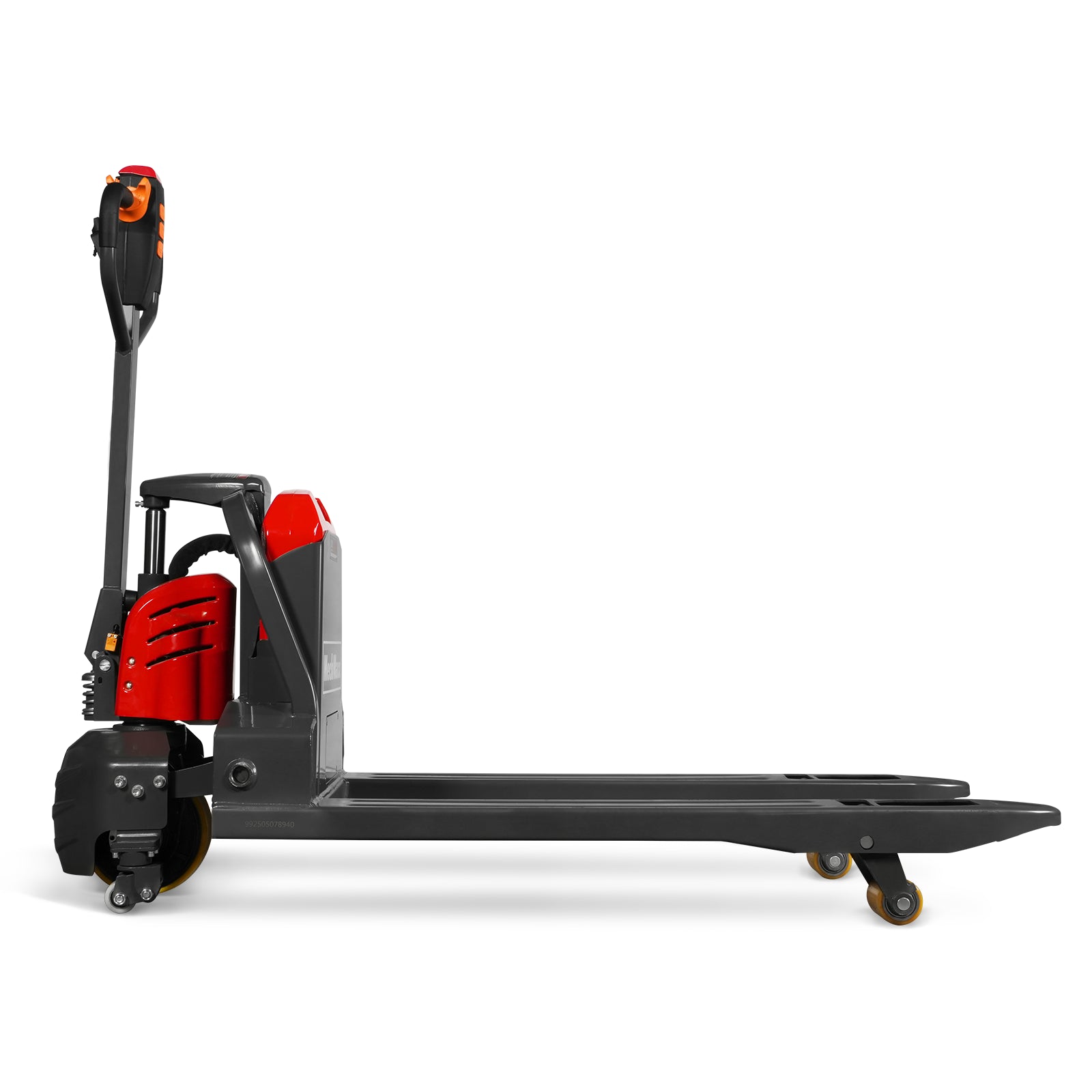 4400lbs Lithium-ion Electric Pallet Jack, 45"x27" Fork, 48V 30Ah Removable Battery, Walkie Type Truck, LPT44
