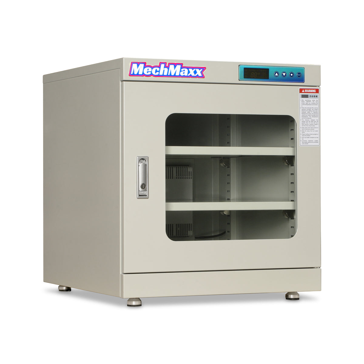 1-10% RH Electronic Dry Cabinet 210L ESD Desiccator Cabinet Ultra-Low Humidity Storage, White, EDC210CW