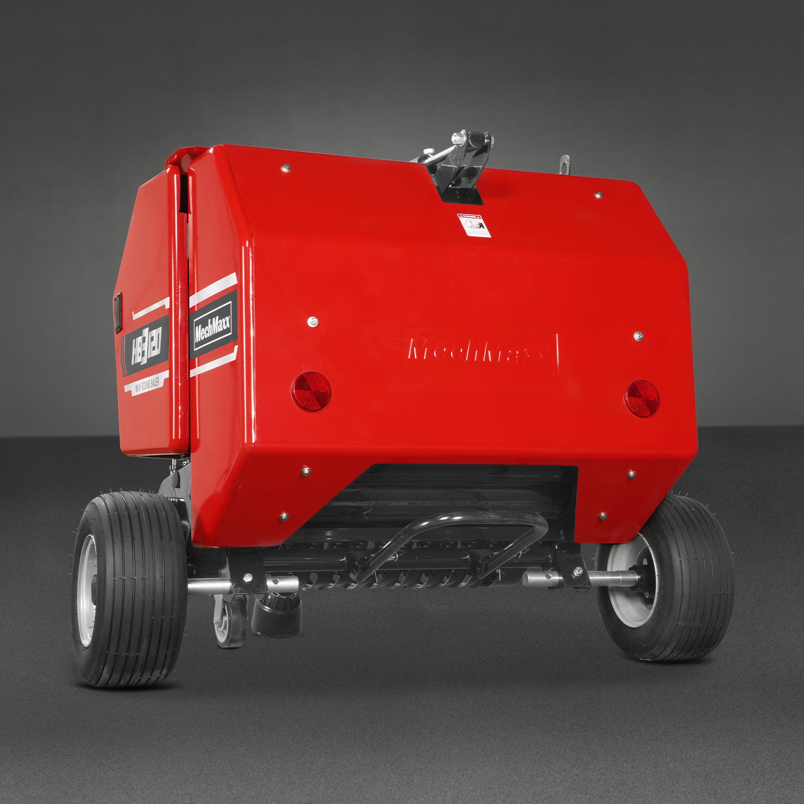 3-Point PTO Mini Round Hay Baler With Twine Wrap, 20" Diameter x 28" Width Bales, For 15-50hp Tractor, HB3120