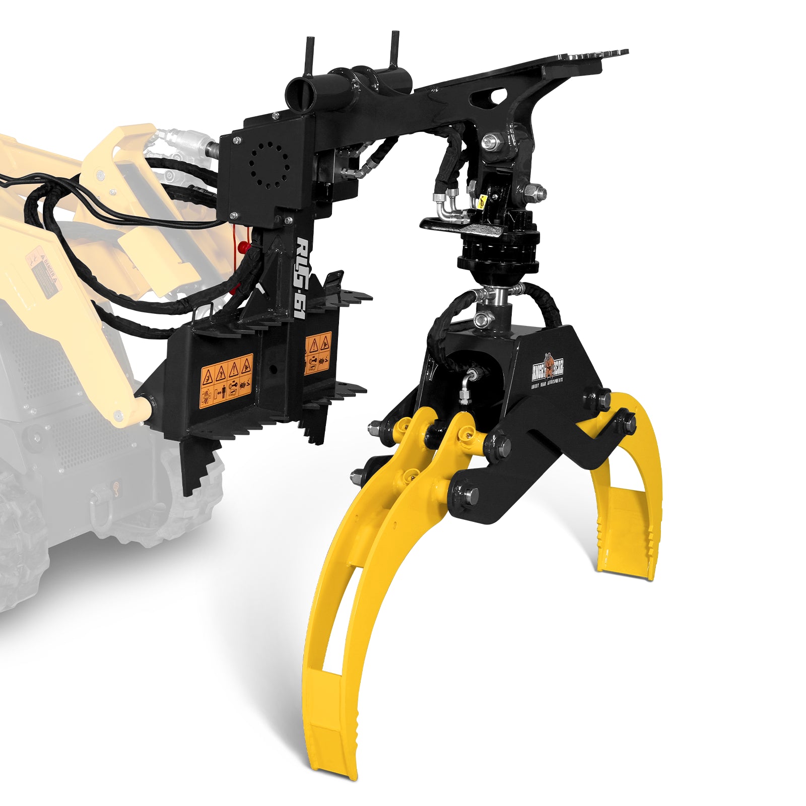 Mini Excavator Grapple Mini Excavator Grapple Grabber Attachment With