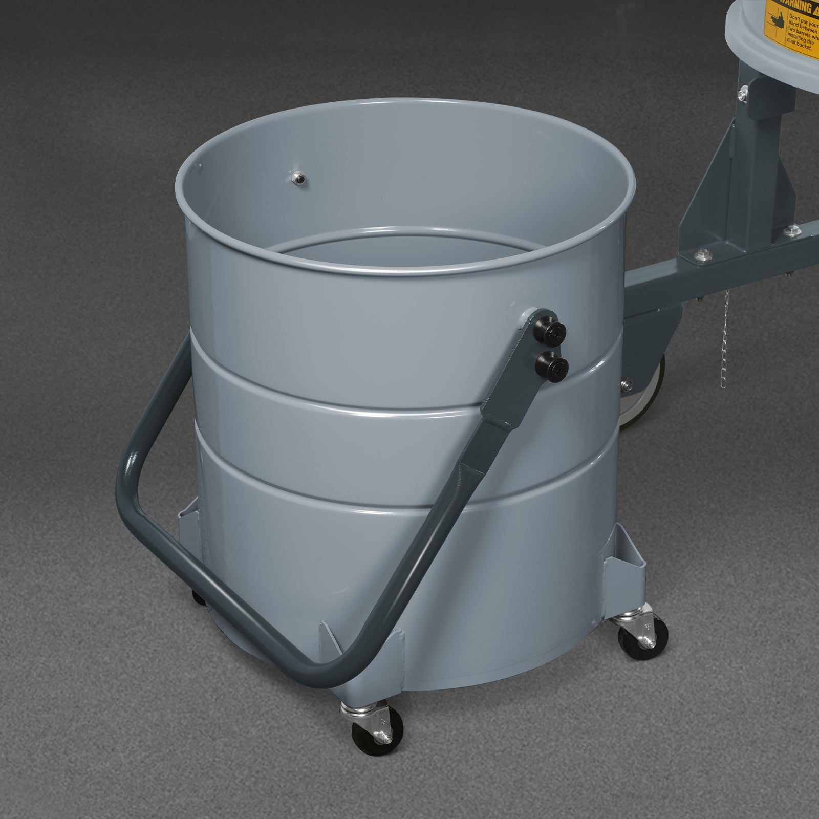 Industrial Wet/Dry Vacuum Cleaner with HEPA Filter Three Motor 3.3 HP 285 CFM 16 Gallon - 110V 1 Phase, IVA3M