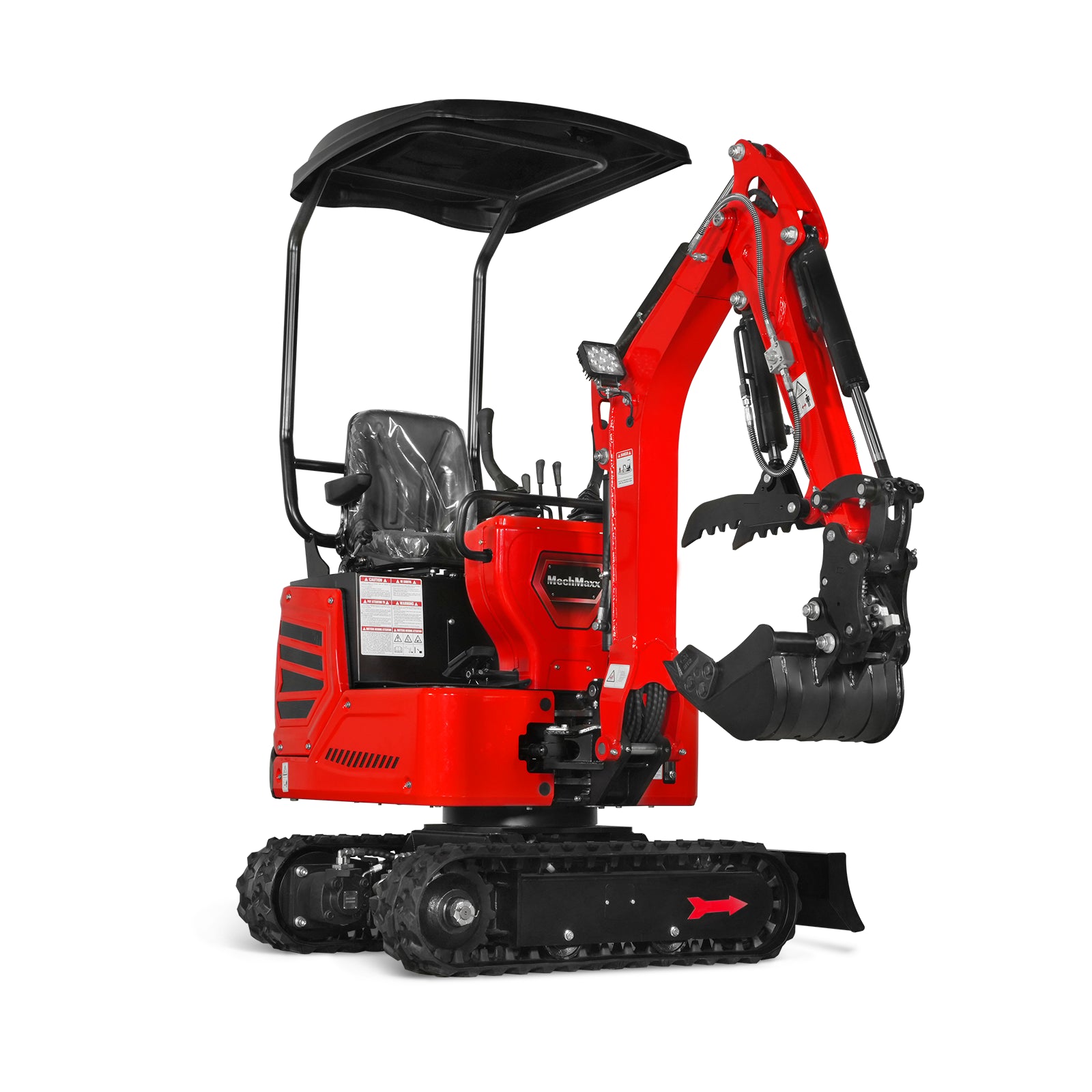 Mini Compact Excavator HONDA GX390 Engine, 65.7” Max. Digging Depth, 2100 LBS Operating Weight, MEC10