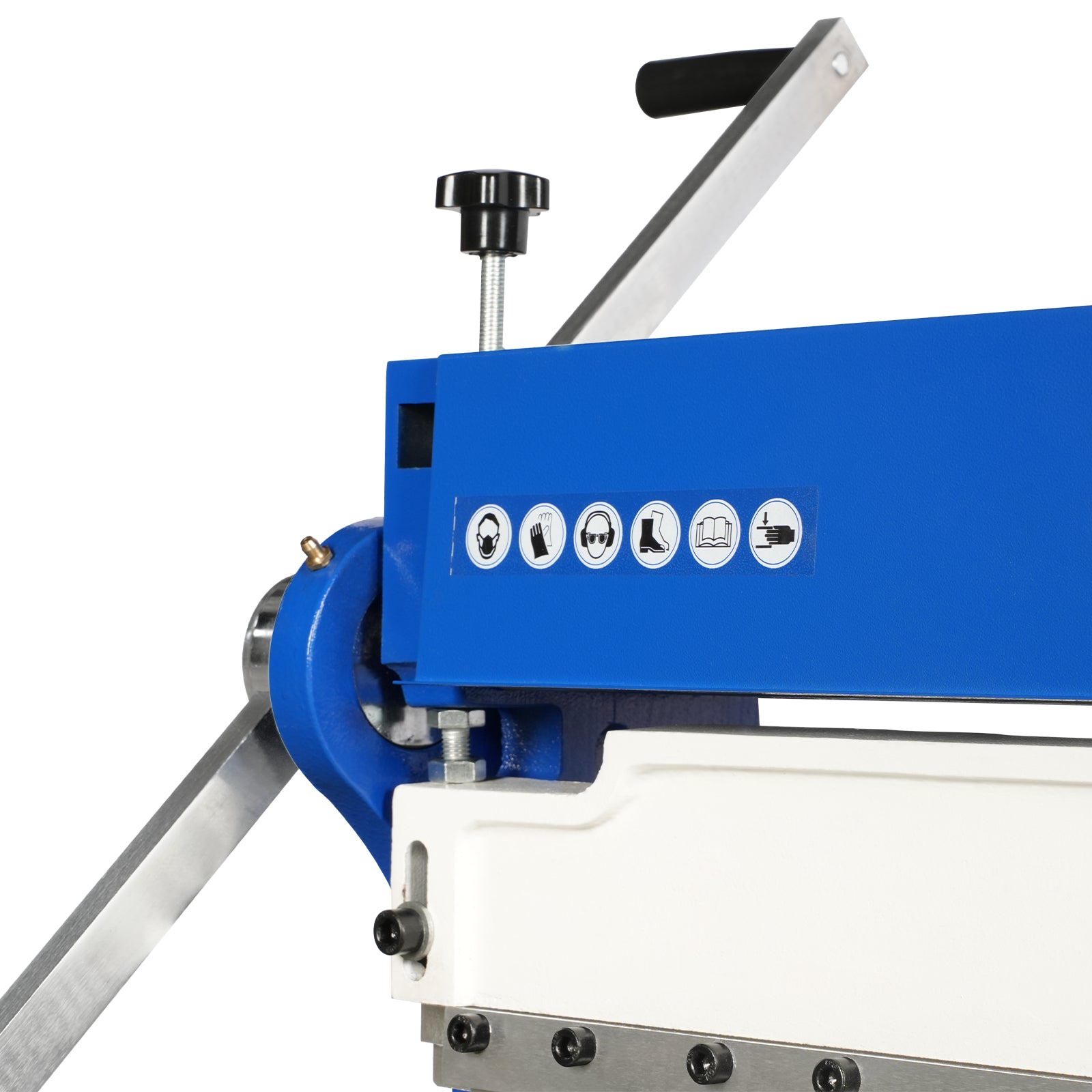 30-inch 3-in-1 Pan and Box Brake – Slip Roll, Shear, Bending Machine for Sheet Metal, 20 Gauge Mild Steel, Adjustable Fingers, Heavy Duty, Metalworking, Fabrication, Rolling, Bending
