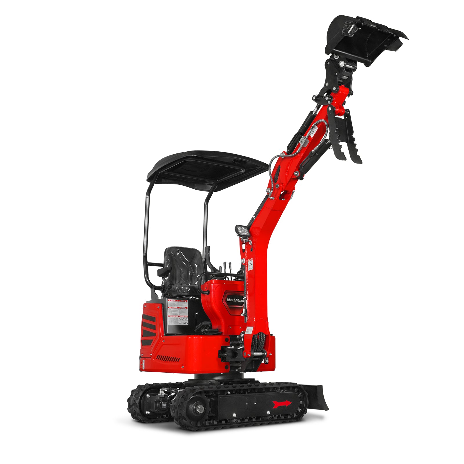 Mini Compact Excavator HONDA GX390 Engine, 65.7” Max. Digging Depth, 2100 LBS Operating Weight, MEC10