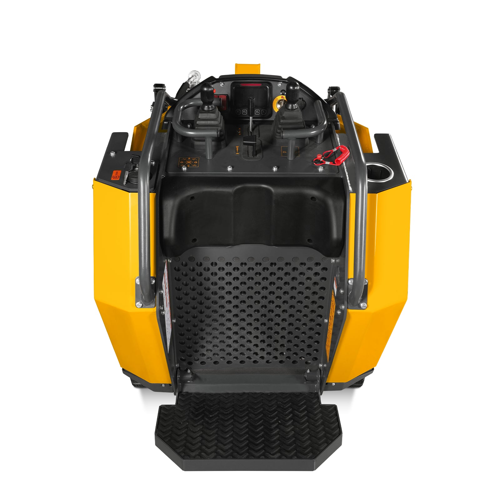 Mini Skid Steer Stand On Compact Track Loader ( 4 in 1 bucket included ) with 25HP KUBOTA D1105 Diesel Engine, Common Industry Interface (CII), CROBA STL1000