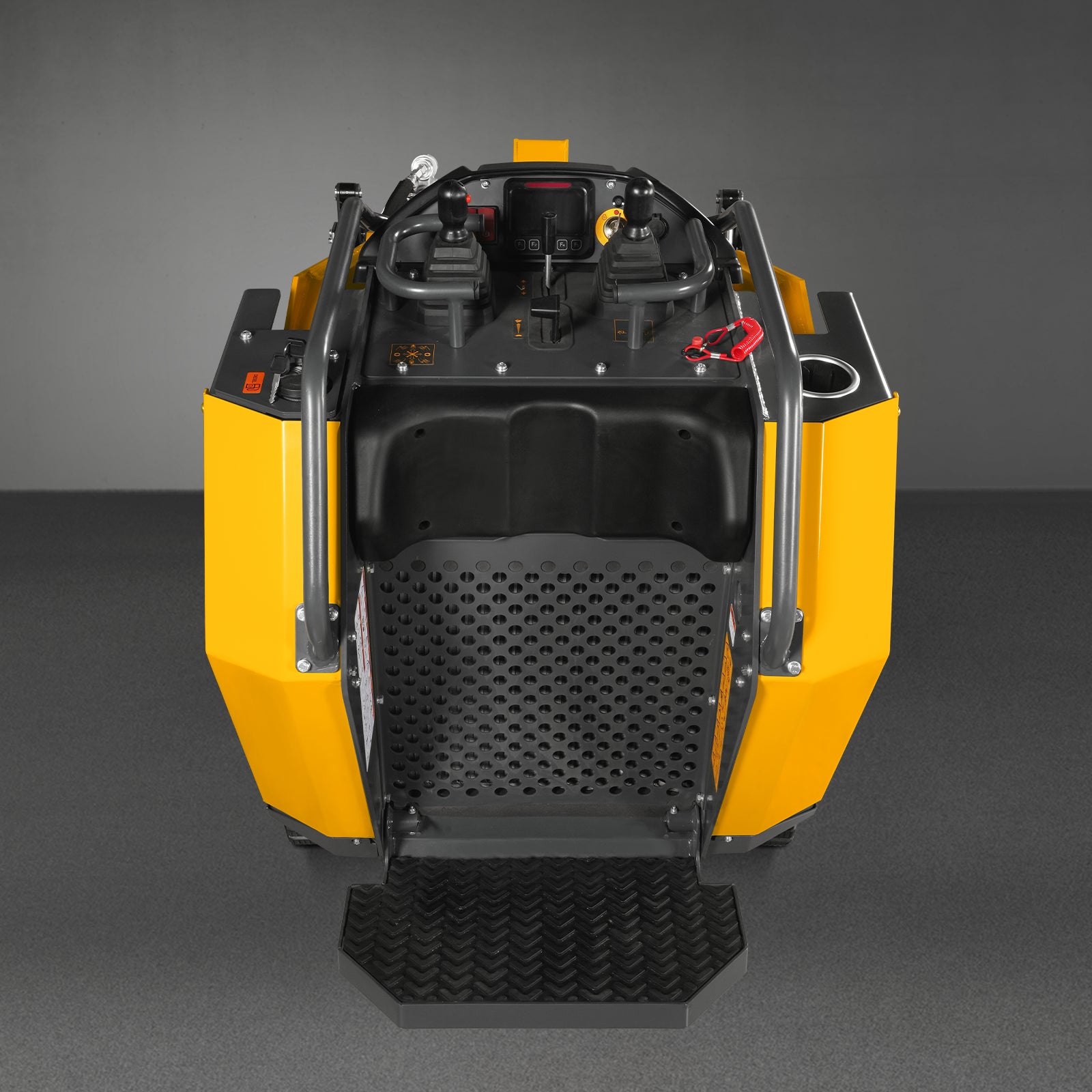 Mini Skid Steer Stand On Compact Track Loader ( 4 in 1 bucket included ) with 25HP KUBOTA D1105 Diesel Engine, Common Industry Interface (CII), CROBA STL1000
